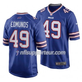 Maillot Homme Buffalo Bills Tremaine Edmunds 49 Nike Bleu